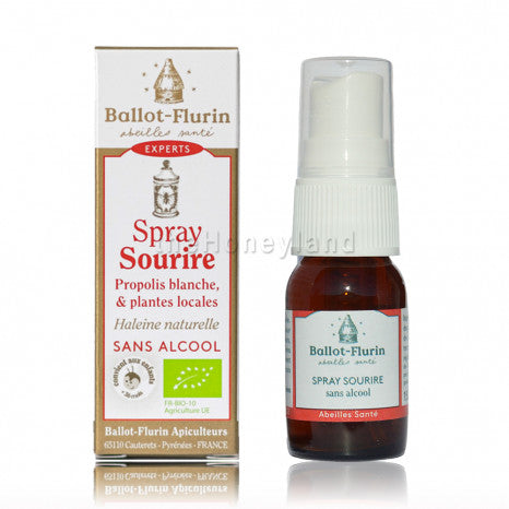 Alcohol free Propolis spray with Pyrenean herbs