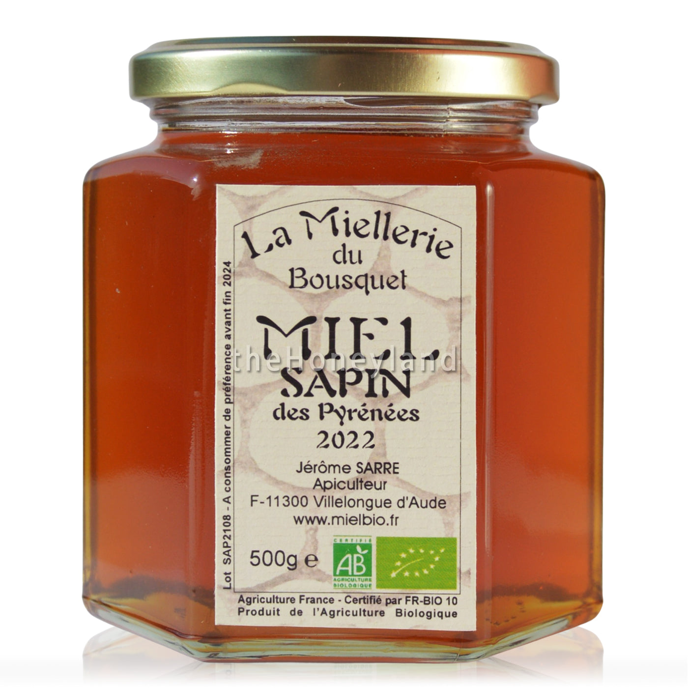 Organic fir honeydew from the Pyrenees