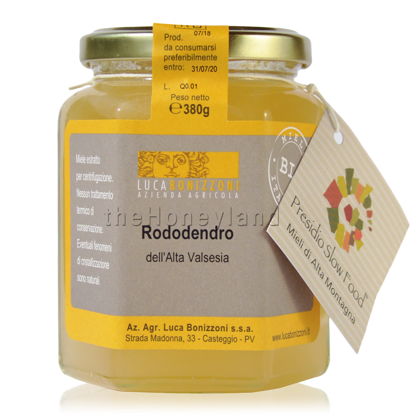 Rhododendron Honey from the Alps